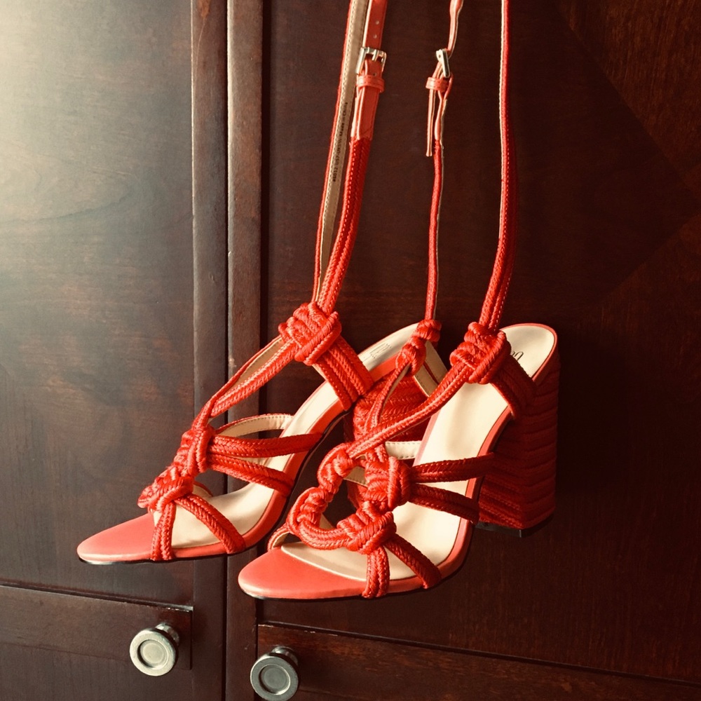 Cabi red Tiptoe Sandal - Picture 6 of 6